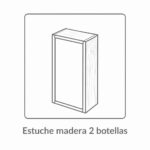 Estuche Madera 2 botellas